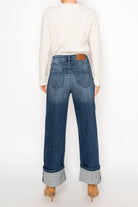 High Rise Tummy Control A-Wide Jeans