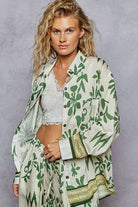 Button Down Floral Shirt