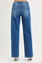 Slouchy Baggy Jeans Pocket Side Seam Detail