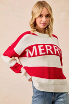 Christmas Merry Lettering Sweater