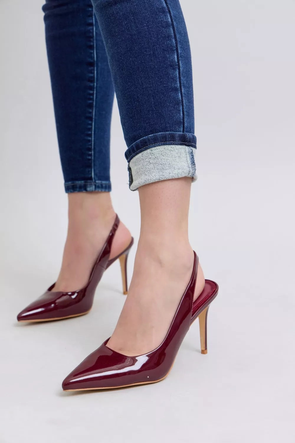 Washed Thermal Skinny Jeans