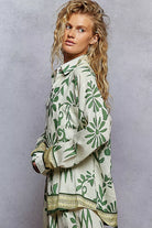 Button Down Floral Shirt