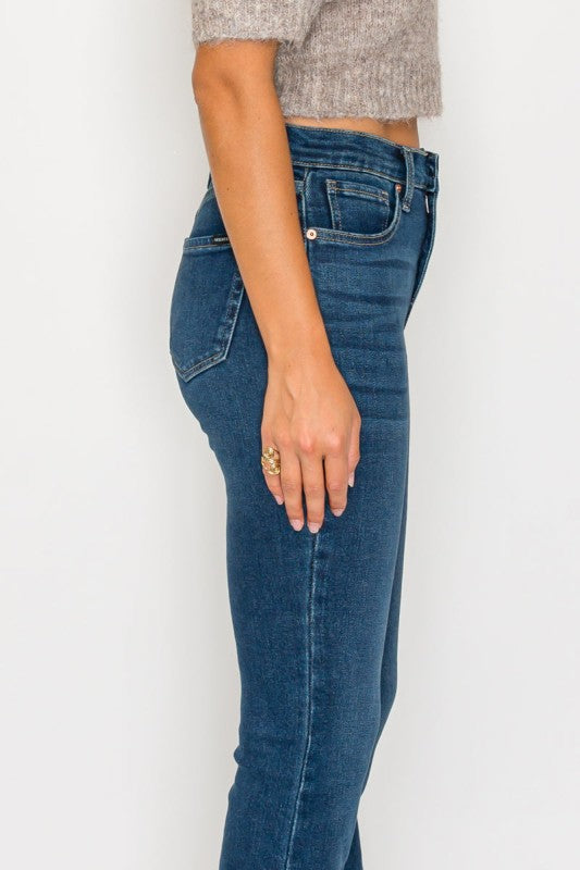 High Rise Tummy Control Bootcut Signature Jeans