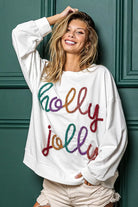 Holly Jolly French Terry Sweatshirt