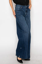 High Rise A-Wide Jeans
