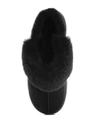 Portho Faux Fur Slip Ons