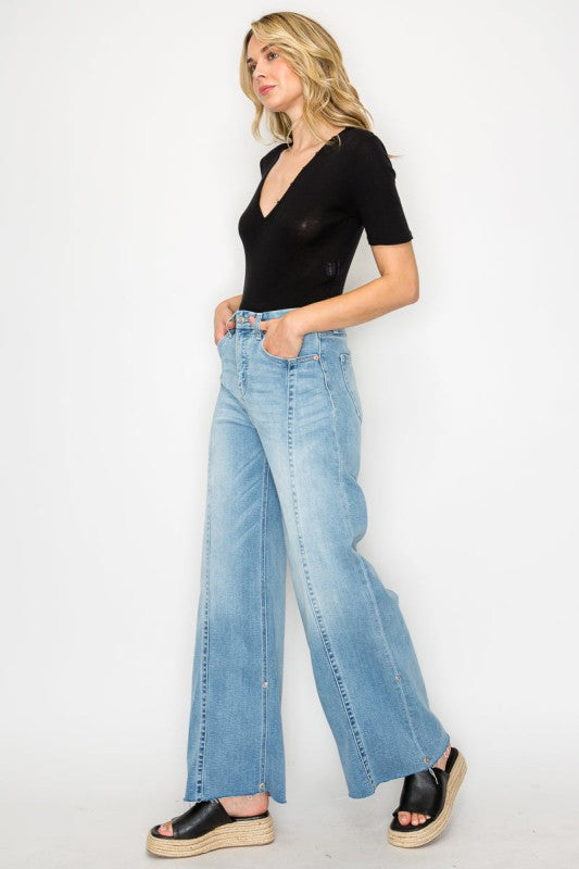 INSEAM TRANSFORM WIDE LEG JEANS