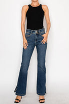 *Tummy Control* High Rise Bootcut Jeans