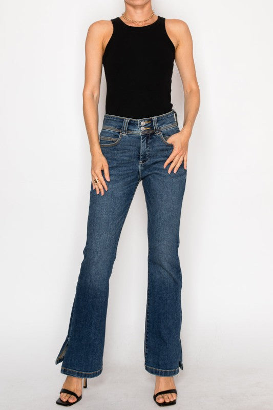 *Tummy Control* High Rise Bootcut Jeans