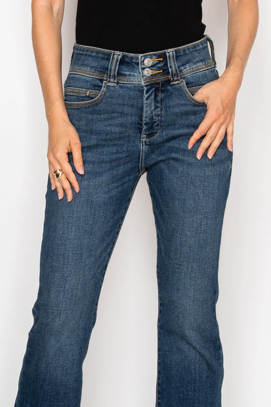 *Tummy Control* High Rise Bootcut Jeans
