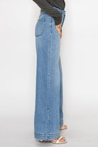 High Rise Tummy Control A-Wide Jeans
