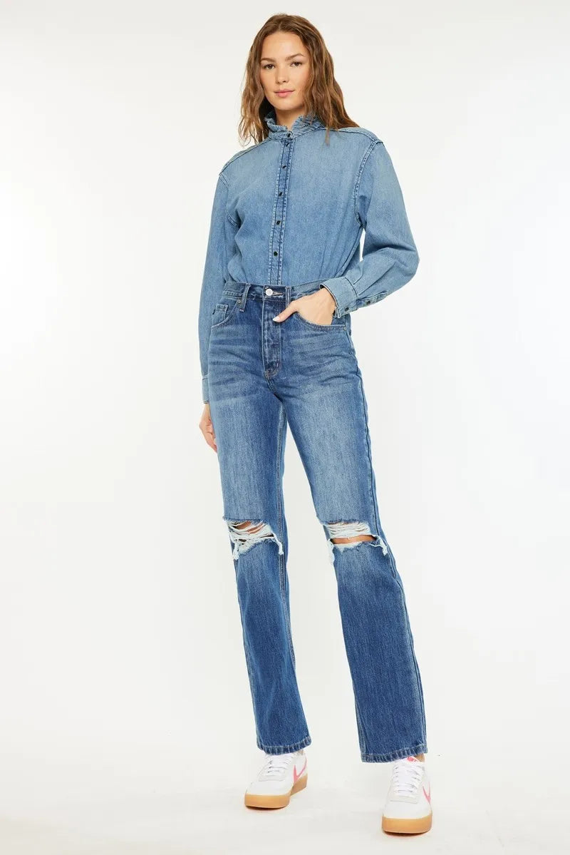 Ultra High Rise 90's Boyfriend Jeans