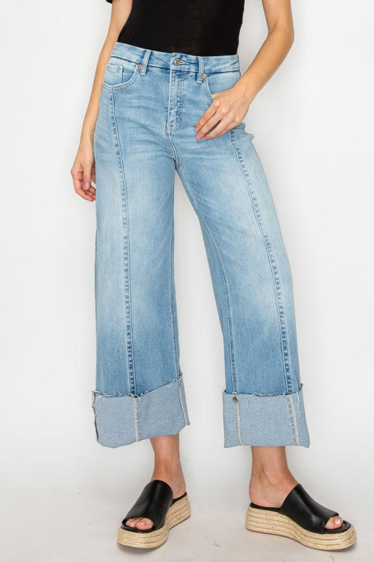 INSEAM TRANSFORM WIDE LEG JEANS