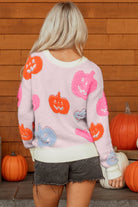 Pumpkin Crew Neck Sweater