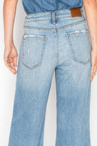 High Rise Relaxed Flare Hybrid Jeans