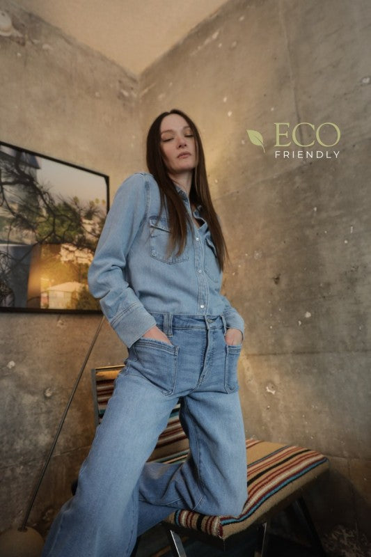 ECO FRIENDLY FABRIC HIGH RISE SLIM PALA