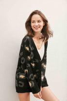 Leopard Button Down Cardigan