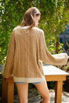 Knit Color Block Cardigan