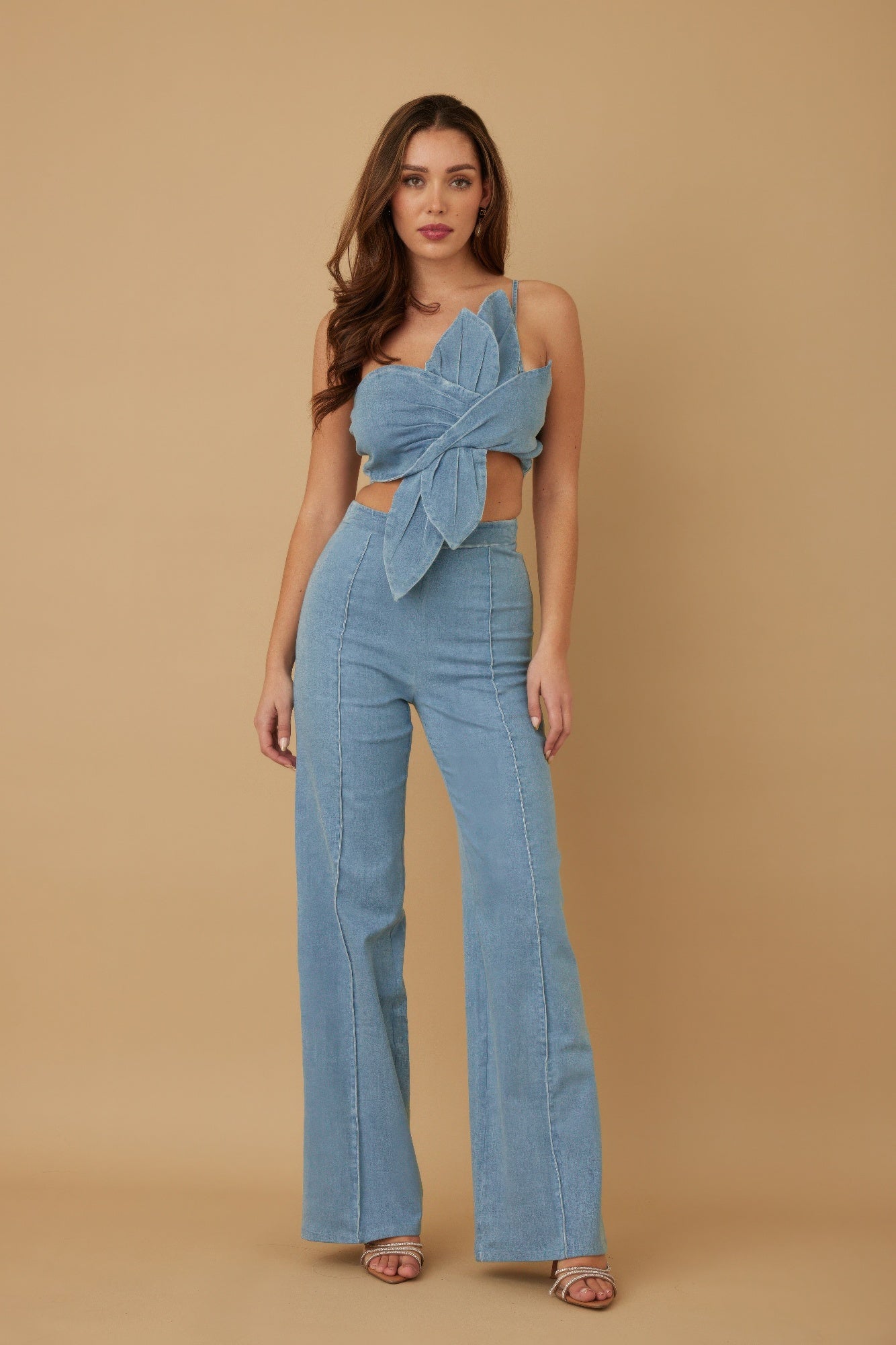 Two-Piece Denim Set