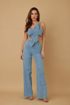 Two-Piece Denim Set