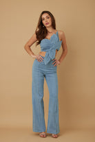 Two-Piece Denim Set