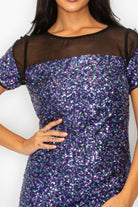 Sparkle Sequins Mini Dress