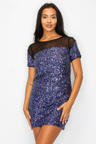 Sparkle Sequins Mini Dress