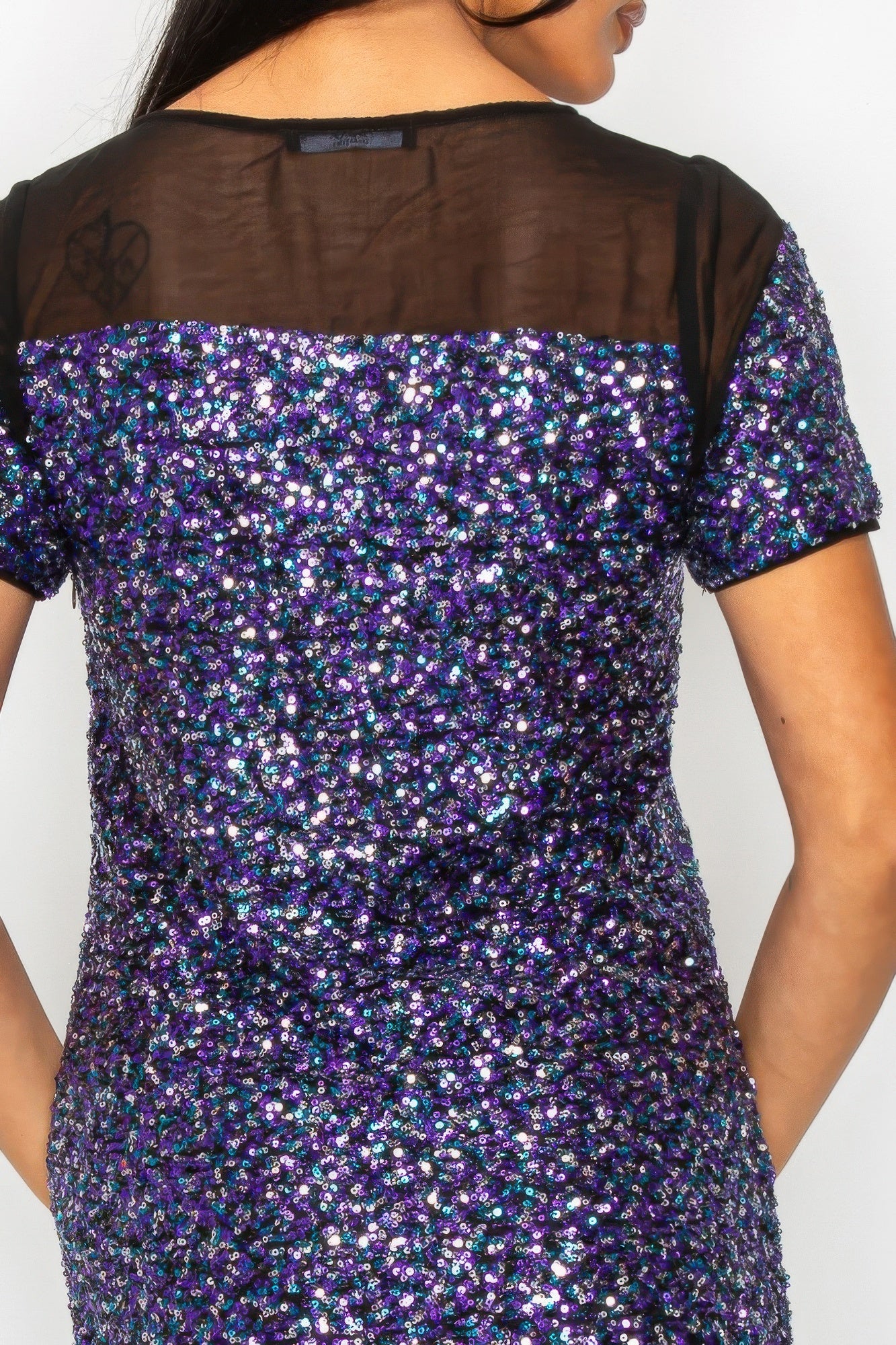 Sparkle Sequins Mini Dress