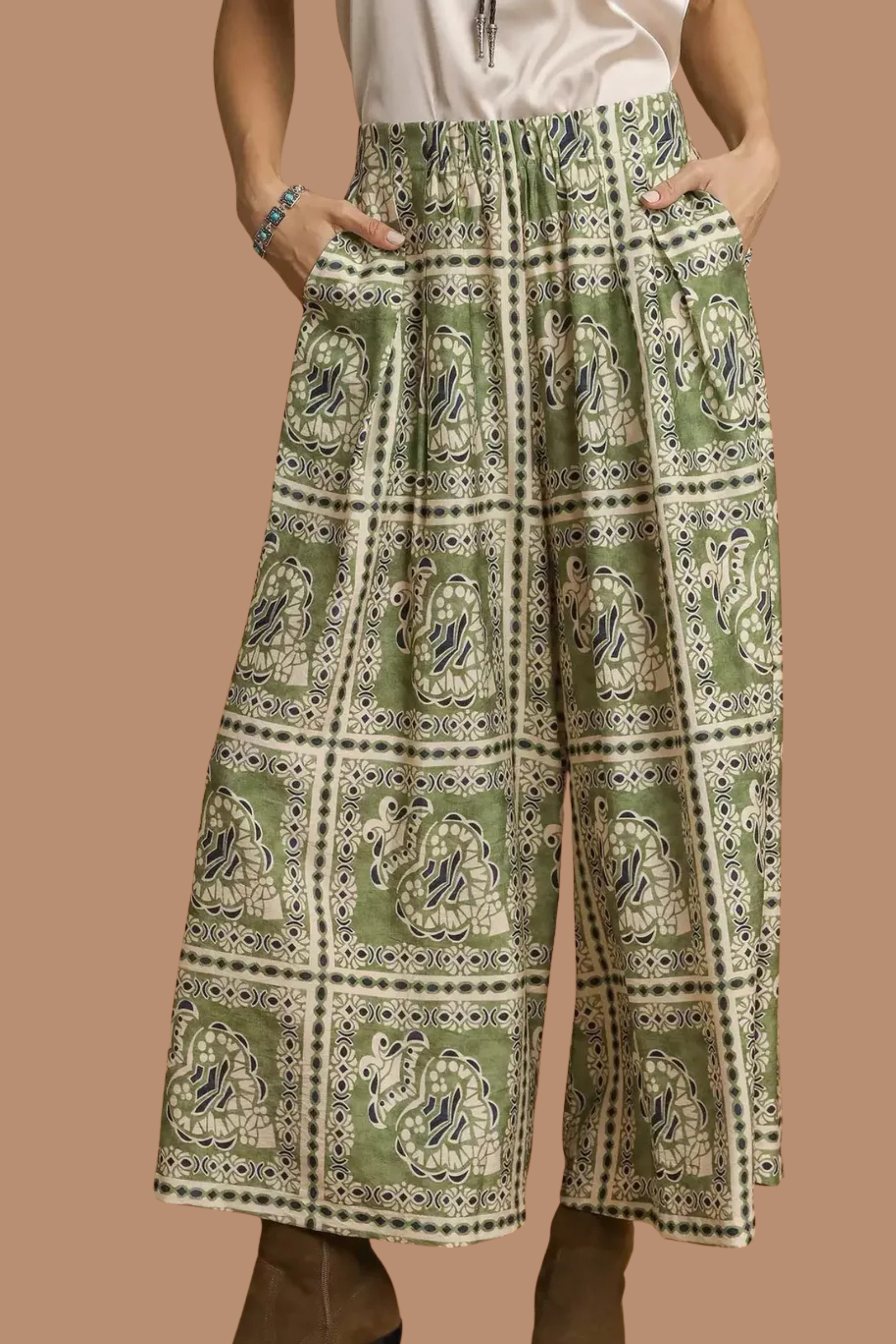 Bohemian Print Pants