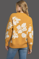 Floral Long Sleeve Sweater