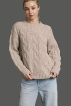 Cable Knit Cozy Sweater
