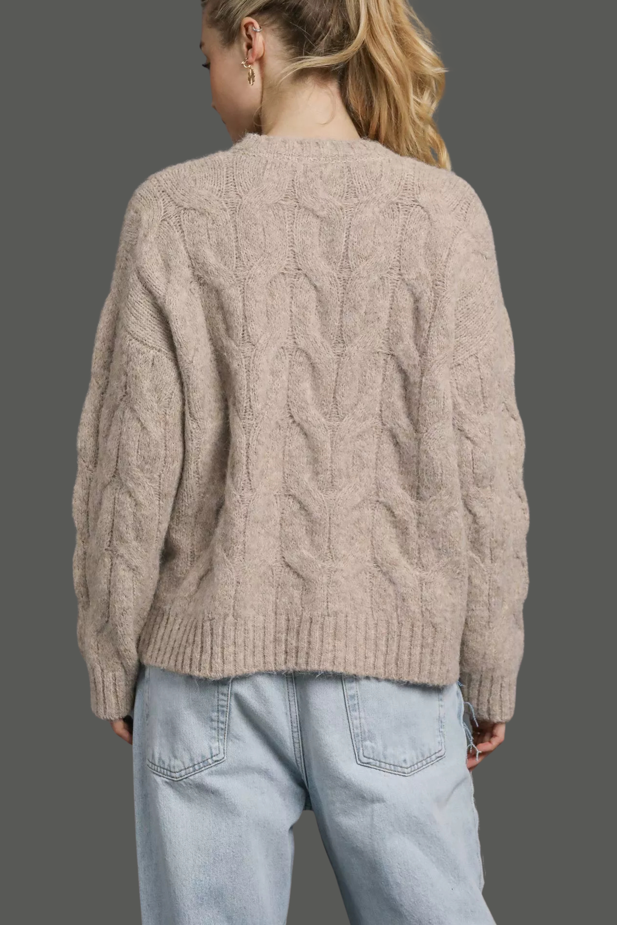 Cable Knit Cozy Sweater