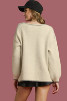 Floral Jacquard Knit Sweater