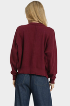 Chunky Cable Knit Button-Up Cardigan