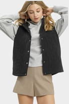 Quilted Embroidered Vest