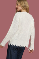 Distressed American Flag Sweater