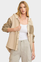 Washed French Terry Shacket