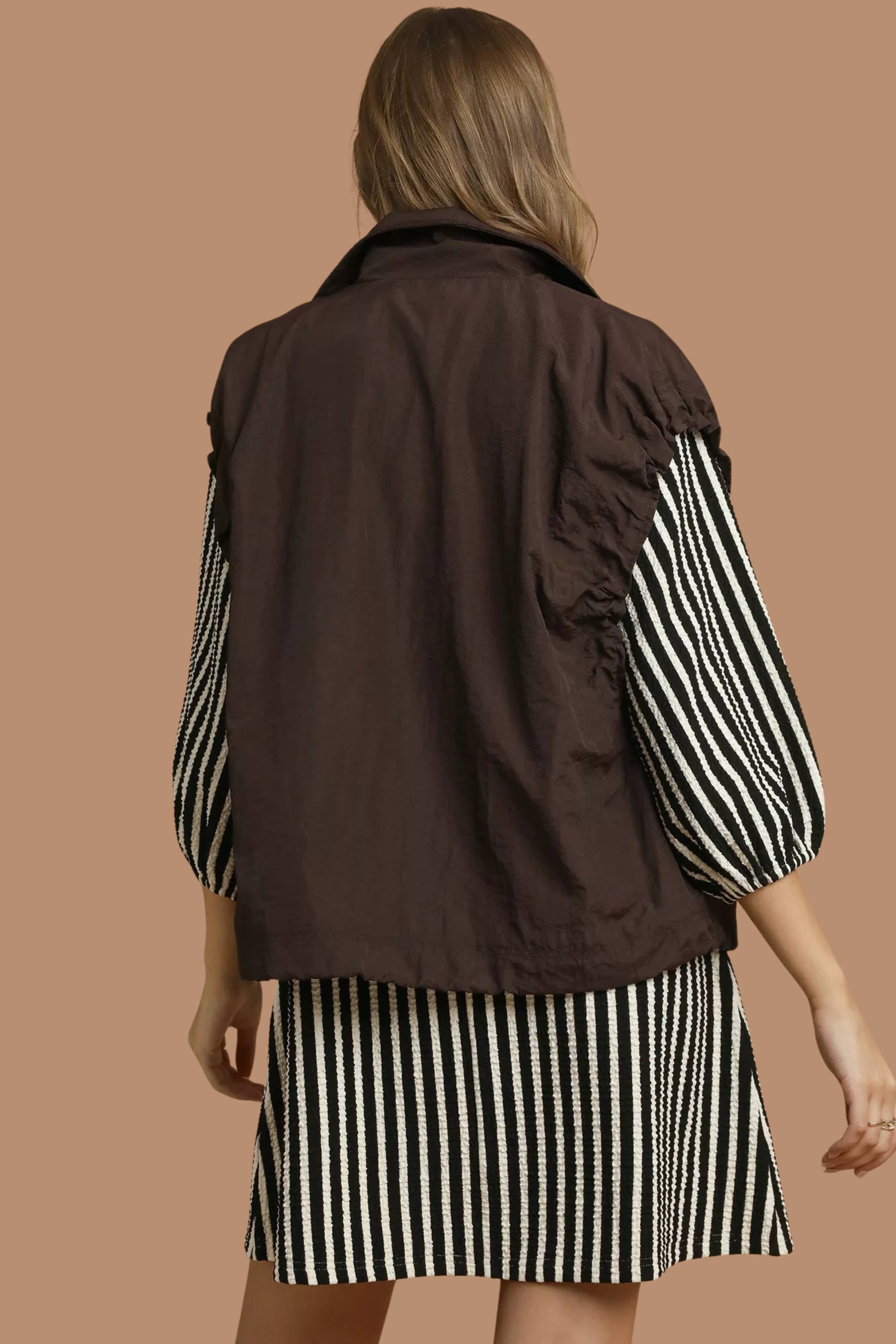Nylon Vest with Pockets