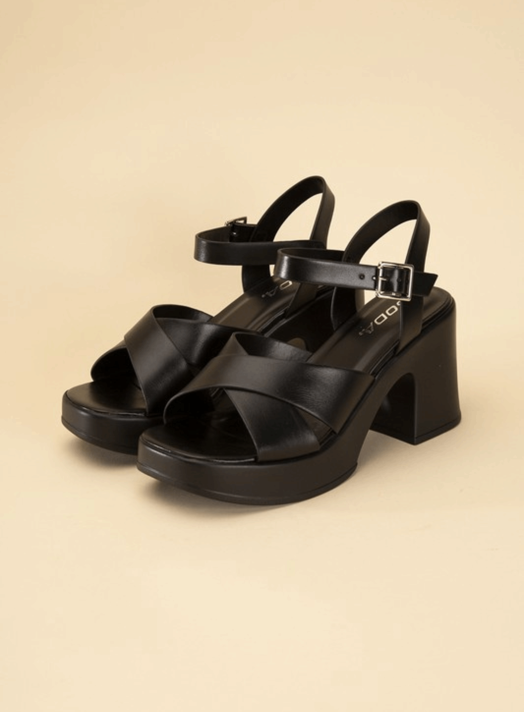 Touch-S Criss Cross Sandal Heels