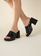 Typo Slide Mules