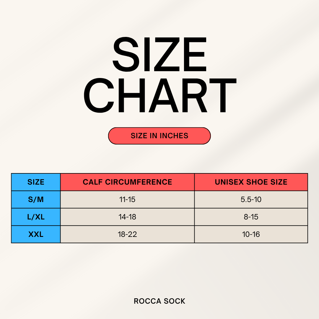 Knee High Compression Socks (2 Pack)