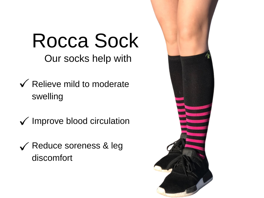 Knee High Compression Socks (2 Pack)