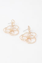 Doodle Flower Drop Earrings