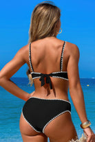 Two Pieces Cutout Knot Bikini
