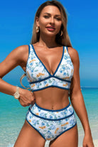 Two Pieces Brief Bottom Swimsuit