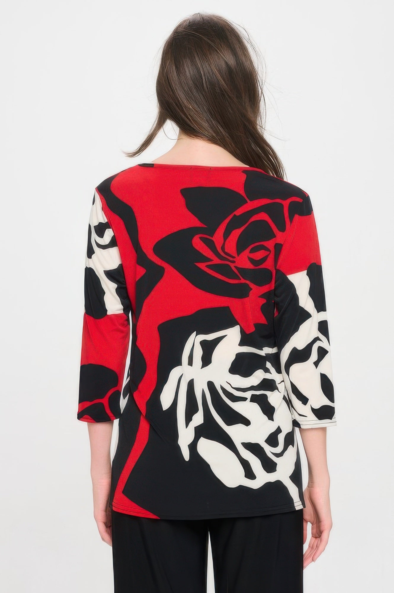 Hit V-neck Band Top W/vent