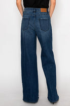 High Rise A-Wide Jeans