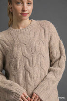 Cable Knit Cozy Sweater