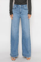High Rise Tummy Control A-Wide Jeans