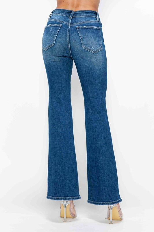 High Rise Bootcut Jeans